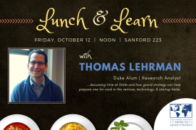 Lunch & Learn with Thomas Lehrman